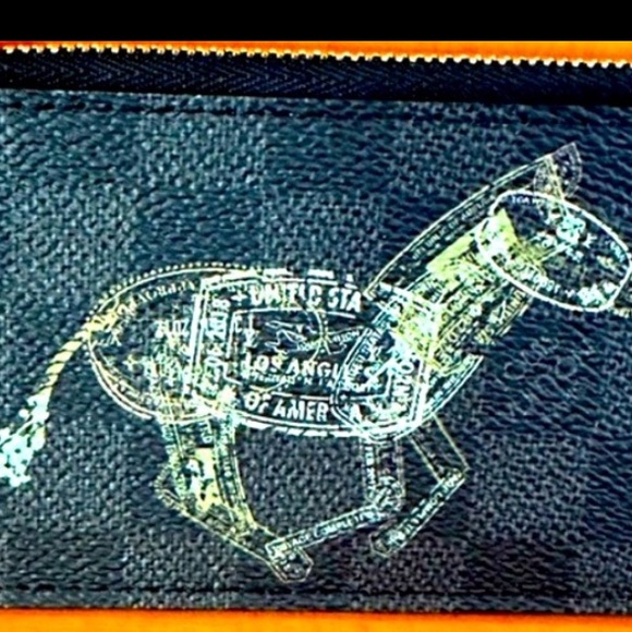 Louis Vuitton Wild Animals Damier Graphite Card/Coin pouch LTD EDITION PRISTINE - Picture 7 of 7